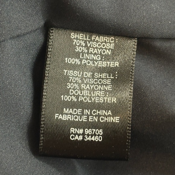 Rebecca Taylor Navy Blue Bellflower Floral Ruffle Cold Shoulder Sheath Dress 4 - Picture 15 of 15